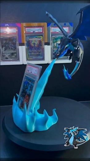 Black Charizard figure and card 🤯