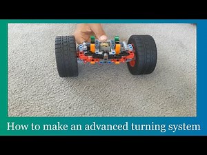 How to make a Lego Technic advanced turning system w/ instructions