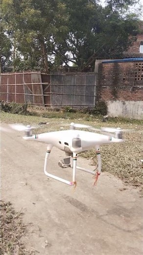 🚁 Drone Test Over Field | Stability & Control Check | Smooth Aerial Shot | #shorts