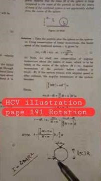 Important HCV illustration #jeeproblems #jeeadvanced