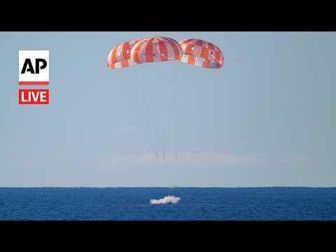 Artemis II LIVE: Earth reentry and splashdown after moon flyby