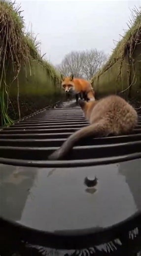 Irrigation Channel Rescue Freezes Under the Surge