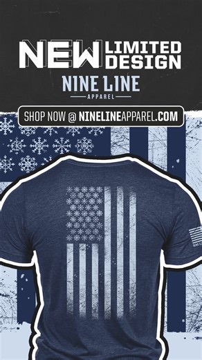 All-new drop just landed 🚨 Blink and you’ll miss it. Grab your favorites now- https://nine.li/FBLTDS #AllNew #NewDesigns #LimitedTime #HolidaySeason #NineLineApparel | Nine Line Apparel