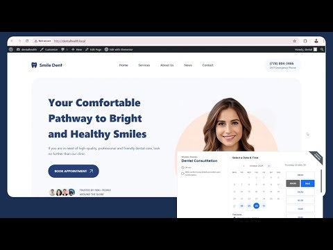 How to Build a Dental Clinic Website with Online Appointment System in WordPress