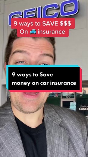 9 Ways to Save Money on Car Insurance