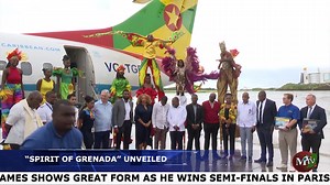 1.7K views | In a display of gratitude for the Government of Grenada’s support, InterCaribbean Airways unveiled the "Spirit of Grenada" aircraft during a ceremony at Maurice Bishop International Airport on Monday. The unveiling was witnessed by Government dignitaries and tourism industry professionals. | MTV News GD | Facebook
