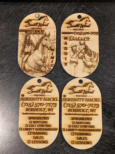 Custom Wooden Keychains Laser Engraved Personalized Gifts or Business Use - Etsy