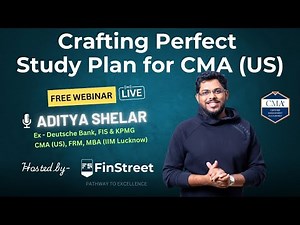 Crafting Perfect Study Plan for CMA (US) | Q&A with FinStreet Education EP-2