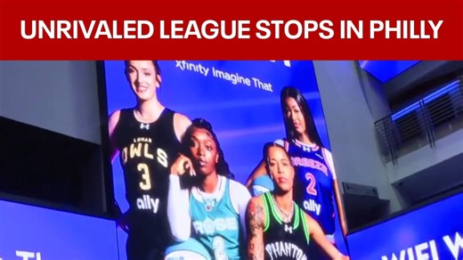 Unrivaled League tips off in Philadelphia, building excitement for 2030 WNBA team