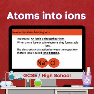 Atoms into ions (GCSE)