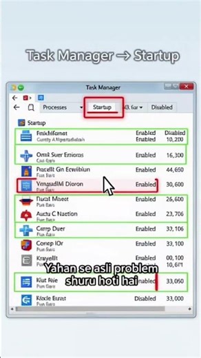 PC Slow Hai? Startup Apps Kill Karo | 20 Sec Fast Boot Trick (Hindi)