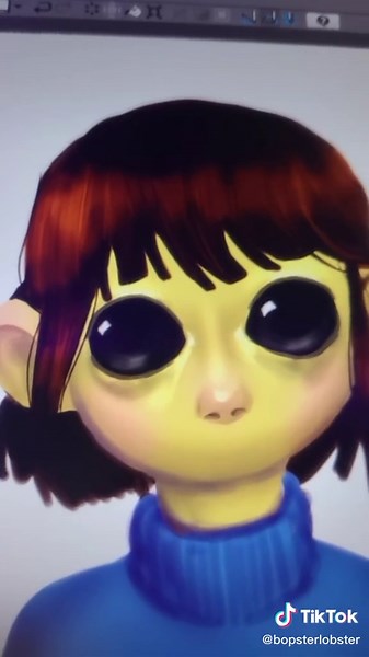 part 1 of stylizing undertale characters! We gon be doing this in the order that you meet the characters in :) #undertale#frisk#fanart#undertaleart