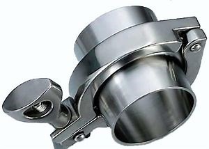 [Hot Item] Stainless Steel Socket Tri Clamp with Ferrules