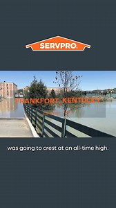 When Frankfort, Kentucky, saw historical flooding in April, local SERVPRO franchise teams stepped in to get the town back to pre-storm condition. | SERVPRO