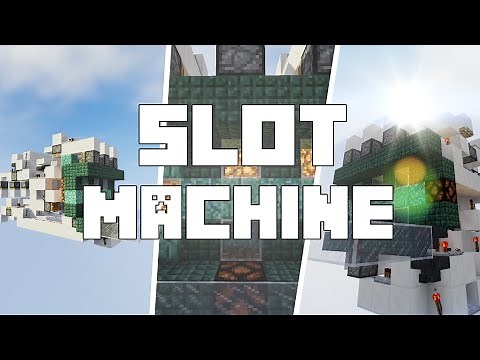 Minecraft: Slot Machine Tutorial [Rotating Wheels]