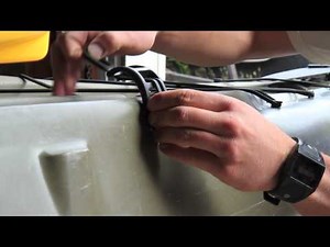 Horizontal Rod Holder, Installing the kit from Hobie Fishing