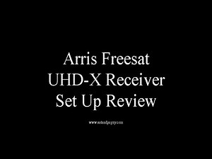 Freesat Recordable 4K Set Top Box Set up and review of the new Arris Freesat box