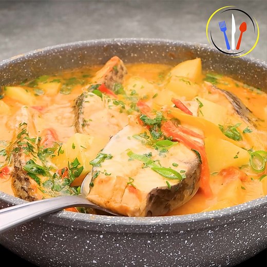 7.8K views · 68 reactions | Ragoût de poisson pour toute la famille ! Je prépare cette recette tous les week-end | De Bonnes Recettes Ici | Facebook