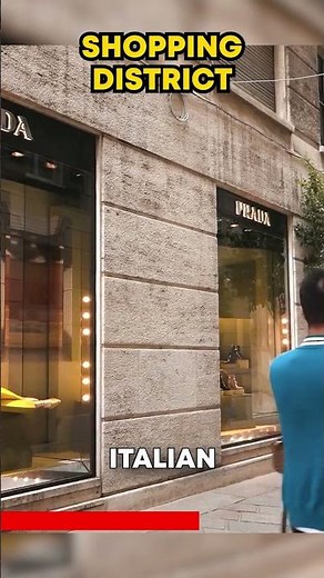 Shopping District - Milan, Italy