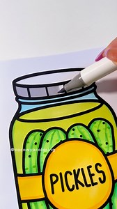 Sour, salty, and oh so satisfying! Time to color this crunchy pickle ✨ This page is part of 50 pages "Food Drink & Sweets Coloring Book, available on Amazon. Don't miss this opportunity to embark on a soothing coloring journey. Get your copy now and experience the therapeutic magic of coloring. 💫 Don't forget to use our hashtags #cocowyocoloringbook #cocowyopublishing #cocowyo so we can admire your stunning artwork. 👉 Join our Coco Wyo Coloring Books community group to stay updated on our late