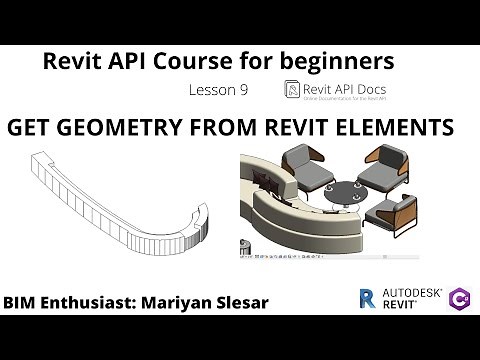 Revit API Course - Lesson 9 | Get geometry from Revit elements