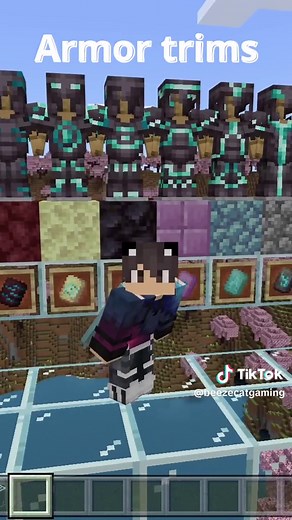 Minecraft 1.20 armor trims (Ep:1) #minecraft #minecrafttutorial #minecraftarmor #minecraftarmourtrims