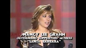 3K views · 162 reactions | June 29, 1989: Nancy Lee Grahn wins the Emmy as "Outstanding Supporting Actress in a Daytime Drama Series" for the role of Julia Wainwright in "Santa Barbara". | Santa Barbara Blog | Facebook