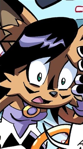 Shattering the World #sonicthehedgehog #nicolethehololynx #archiesonic