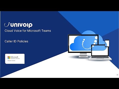 Microsoft Teams - Caller ID Policies