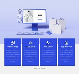 We create best websites - HTML Template by Nicepage