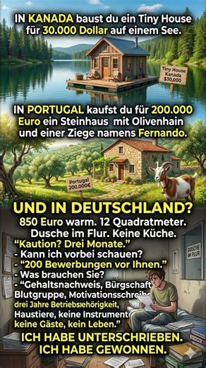 🏠 Wohnungssuche in Deutschland be like... 😭🇩🇪 vs. Rest der Welt!