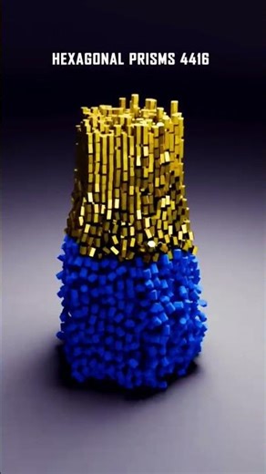 This satisfying animation is made in blender 5.0 , 30 fps, 10 samples per frame, cycles render engin