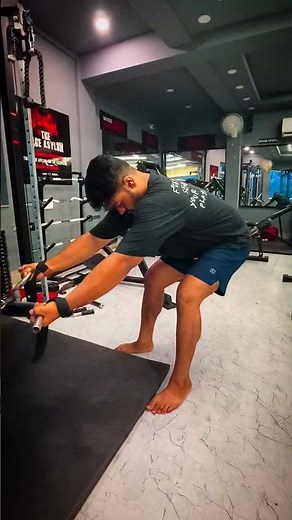 Standing Cable Row for lower back Workout 2.0