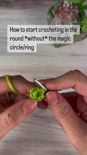 Crochet Circle and Heart Tutorial without Magic Ring | Easy DIY
