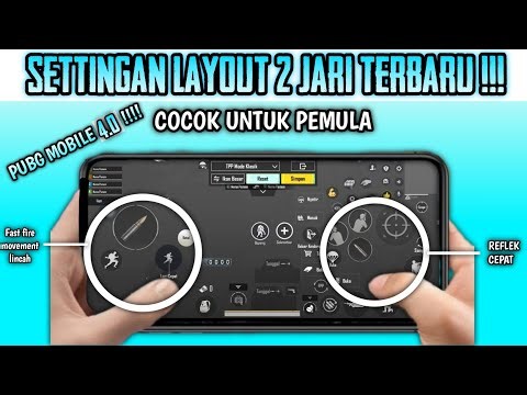 CARA SETTING LAYOUT 2 JARI PUBG TERBARU | UPDATE LAYOUT 2 JARI TINGGAL SALIN | PUBG MOBILE 4.0 !!!