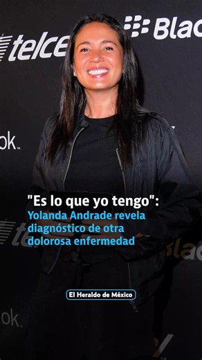 La actriz y conductora mexicana habló sobre su diagnóstico, que es una enfermedad crónica. #HeraldoDigital