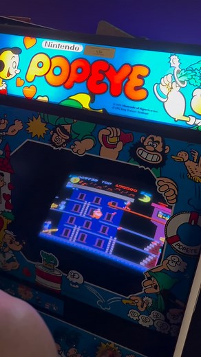 Nintendo Popeye Level 2! Bluto is brutal! #Nintendo #Popeye #arcadegames #retrogaming #arcade80s #arcadegaming #gaming #rochesterny #smallbusiness #Reels #facebookreels #igreels #instadaily #reelsvideo #gamingreels #mustwatch #viralreels | Arcade 80s