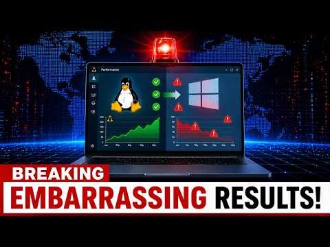 "I Tested Linux vs Windows on the Same PC — The Results Are Embarrassing"