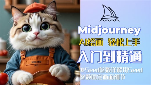 【Midjourney基础教学】全网首发！2025最新MJ零基础入门到精通系统教程 || 保姆级新手教学（附课件）带你快速入门 || 全程干货无废话！