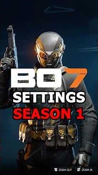 BO7 SEASON 1: BEST SETTINGS You NEED To Use! (BO7 Best Controller, Graphics, & PS5 Settings)