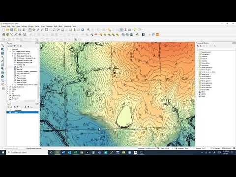 Manual Watershed Delineation - QGIS