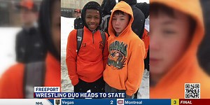 Freeport wrestling duo heads to state