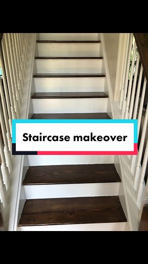 Staircase makeover #staircasemakeover #diy #diyprojectsideas #diyprojects #stairs