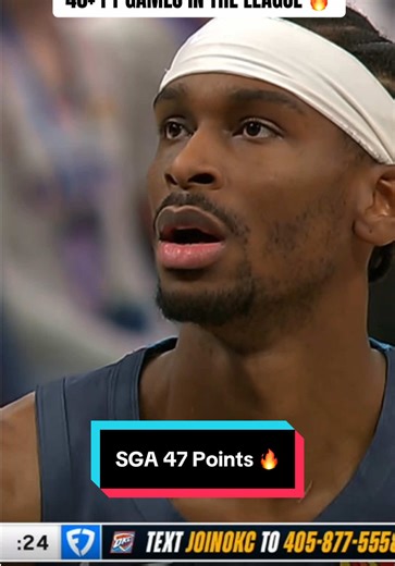 Shai Gilgeous-Alexander Scores 47 Points in NBA Game