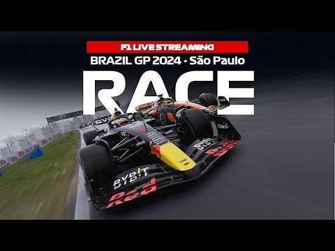 LIVE F1 Data Brazil GP 2024 Interlagos São Paulo Race + Formula 1 Commentary