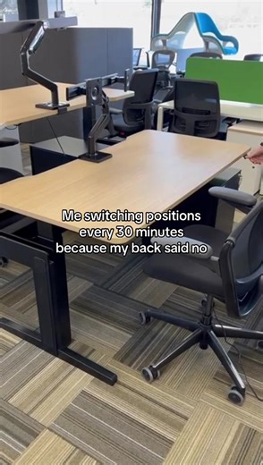 We have a variety of sit stand desks waiting for you!🤩 Test them out by visiting one of our local showrooms💜💚 #cityusedandrecycledofficefurniture #officefurniture #recycledfurniture #greatdeals #sustainable