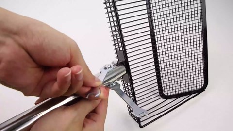 10inch Large Chicken Poop Scooper Metal Chicken Coop Scoop for Poop with 37" to 76" Adjustable Stainless Steel Handle for Cleaning Coop,Farm,Pet Waste Removal,Durable & Rust-Proof