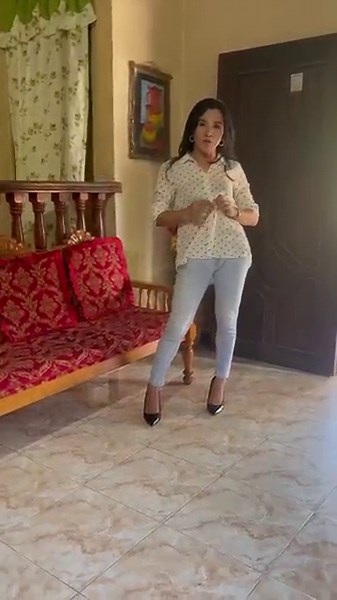 GRWM Polkadots Transition #mtf #dance #fashion #summerfashion #style #shorts #nylon #crossdresser