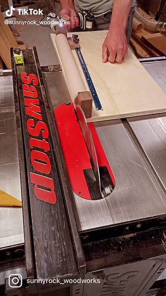 Table Saw Tapered Dowel Jig for Woodworking