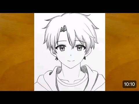 How to Draw an Anime Boy Step by Step || Easy Anime Drawing || Pencil Sketch Art